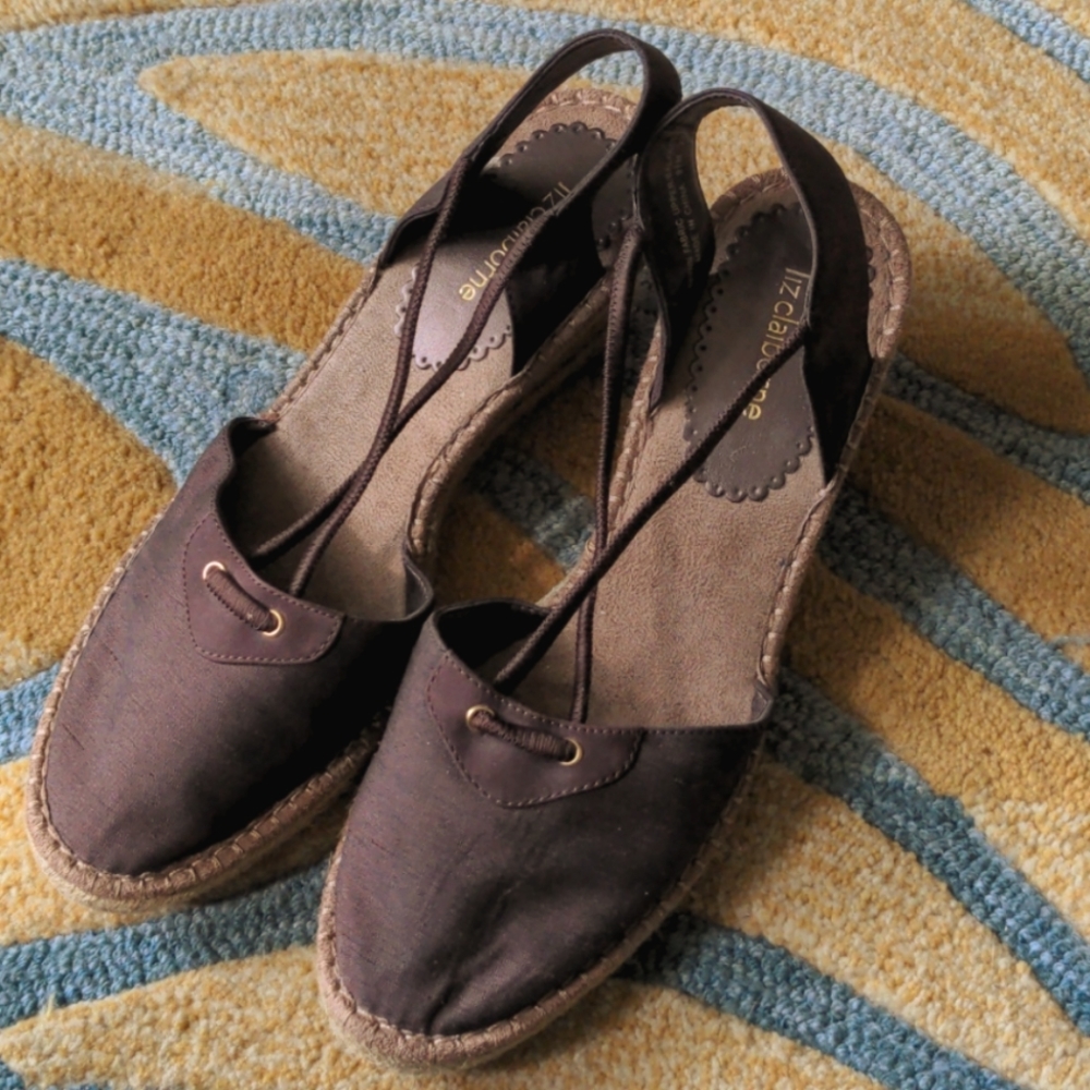 Liz Claiborne Brynn Wedge Heel Espadrilles